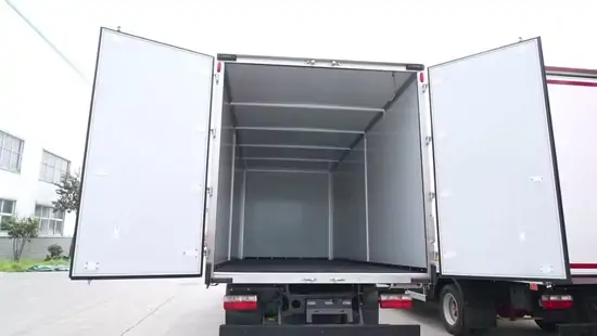 Dry Fright Body Made by Thermoplastic Polypropylene Honeycomb Panels