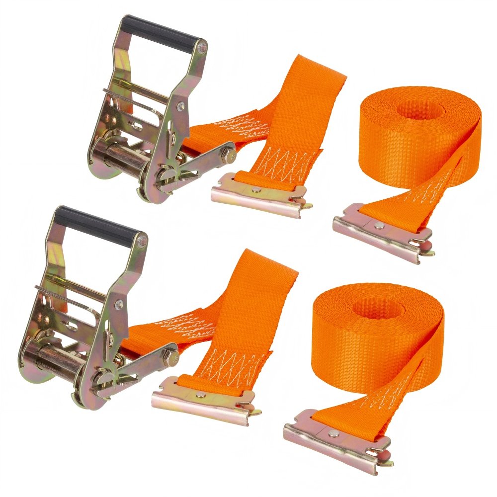 Ratchet Straps for Flatbed Trucks (Heavy Duty Applications)